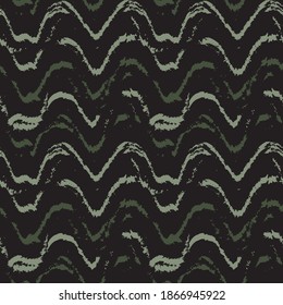 Green Brush stroke fur pattern design for fashion prints, homeware, graphics, backgrounds