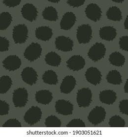 Green Brush stroke fur pattern design for fashion prints, homeware, graphics, backgrounds
