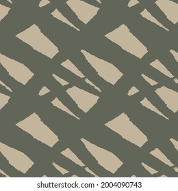 Green Brush stroke fur pattern design for fashion prints, homeware, graphics, backgrounds