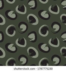 Green Brush strokes pattern background suitable for fashion prints, graphics, backgrounds