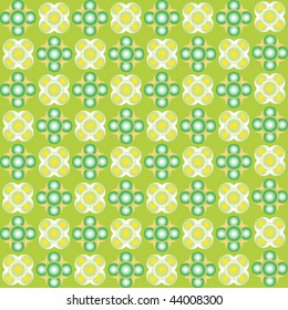 green bubbles seamless texture, abstract art illustration