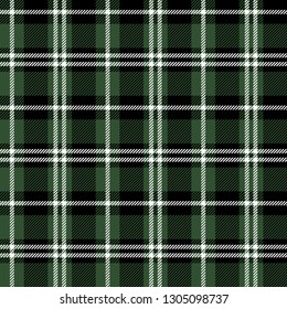 Green Buffalo Plaid Seamless Pattern - Classic buffalo plaid pattern design