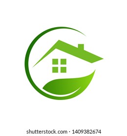 green building logo vector illustrations
