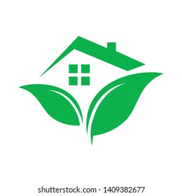 green building logo vector illustrations