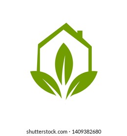 green building logo vector illustrations
