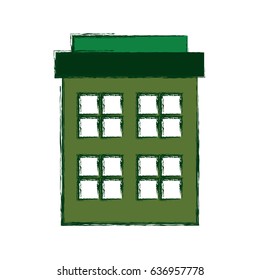 Green building tower