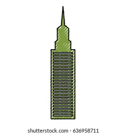Green building tower