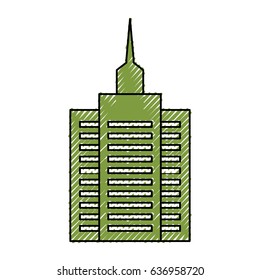 Green building tower