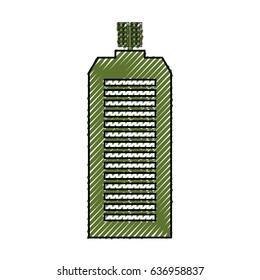 Green building tower