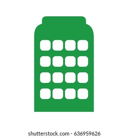 Green building tower