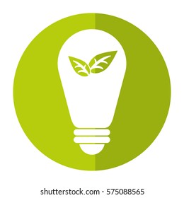 green bulb environment ecological energy leaf shadow