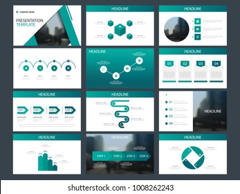 Green Bundle infographic elements presentation template. business annual report, brochure, leaflet, advertising flyer, corporate marketing banner