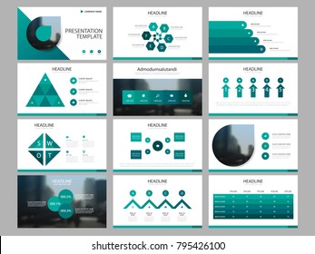 Green Bundle infographic elements presentation template. business annual report, brochure, leaflet, advertising flyer, corporate marketing banner