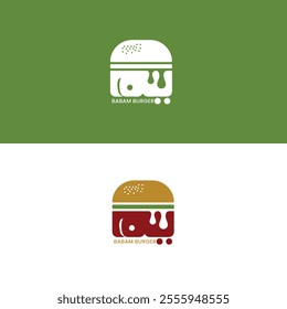 Green Burger BABAM BURGER Design