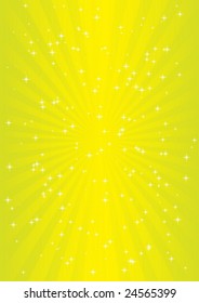 Green burst