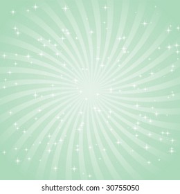 Green burst