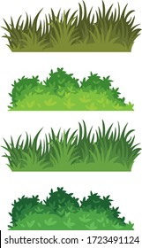 green bushes and grass for garden