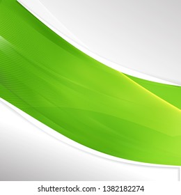 Green Business Background Template Vector