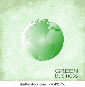 Green Business Background Vector. It can be applied for kinds of media presentation such as background,backdrop,illustration,poster,printing or others.
