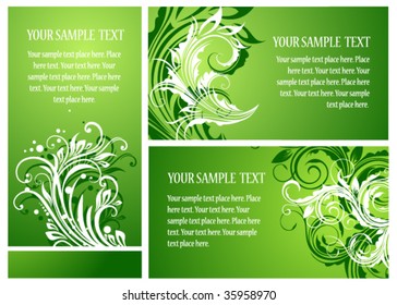 Green business cards