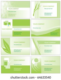 Green business cards