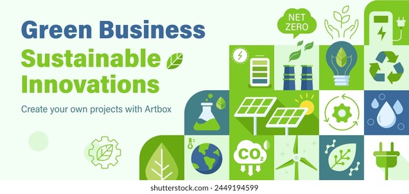 Green Business Sustainble Innovation Background