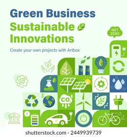 Green Business Sustainble Innovation Background