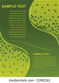 Green business template