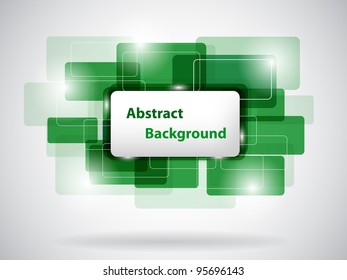 green business template. vector illustration