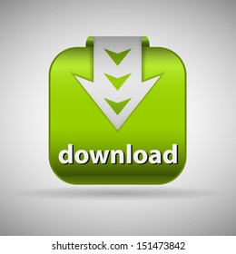 Green button with word download