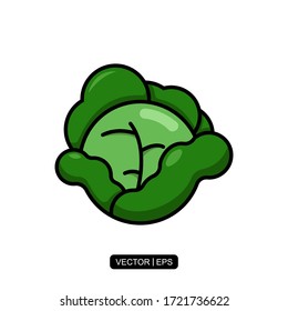 Plantilla de logotipo de ilustraciones vectoriales de icono de Basura verde para muchos fines. Aislado sobre fondo blanco.
