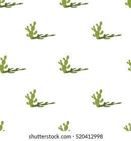 green cactus pattern