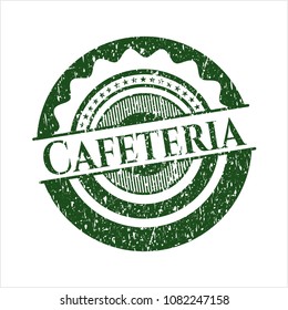 Green Cafeteria with rubber seal texture
