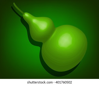 green calabash vector