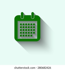 green Calendar Icon
