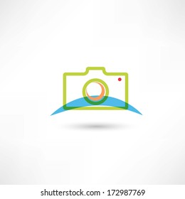 green camera icon