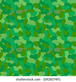 green Camouflage background seamless pattern