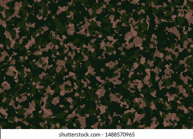 Green camouflage fashion for use in the army to camouflage in war or hunting, including forest explorers, travelers and hikers. (Inspired by Black Forest)