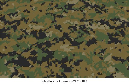 green camouflage pattern