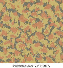 Grüne Tarnung nahtlose Muster. Beige wiederholte Army Vektorgrafik Wrapping. Camouflage Net Schwarz Nahtloses Kreatives Grafikdesign. Khaki wiederholte militärische Vektorgrafik Bildschirmhintergrund. Tarnung