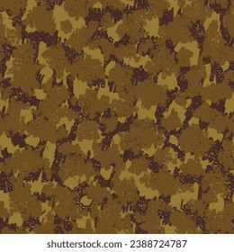 Green Camouflage Seamless Pattern. Black Repeated Digital Vector Pattern. Camouflage Texture Brown Seamless Modern Graphic Background. Beige Repeated Halftone Graphic Wallpaper. Camoflage