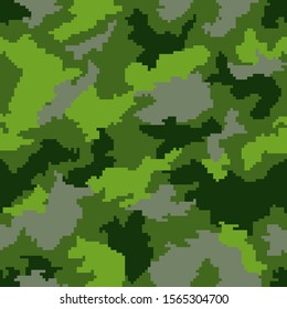 Fondo vectorial transparente para el camuflaje verde