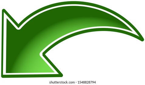 Green cancel operation sign. Vector icon.