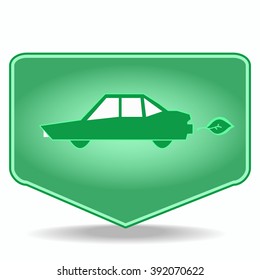 Green car