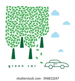 green car