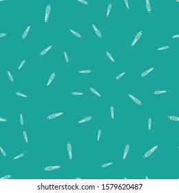 Green Car spark plug icon isolated seamless pattern on green background. Car electric candle.  Vector Illustration