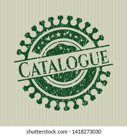 Green Catalogue distress rubber seal