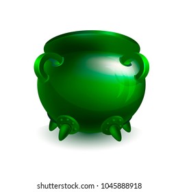 green cauldron, St.Patrick's Day, potion, boiler