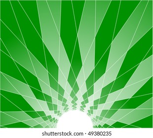 Green cell background. Clip-art