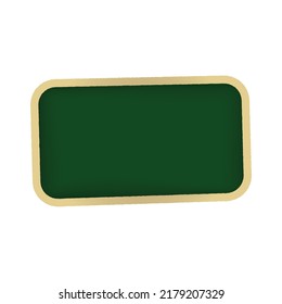 Fondo de pizarra verde. Consejo de la escuela verde.